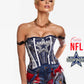 Dallas Cowboys NFL Corset Bustier - Limited Edition Team Apparel