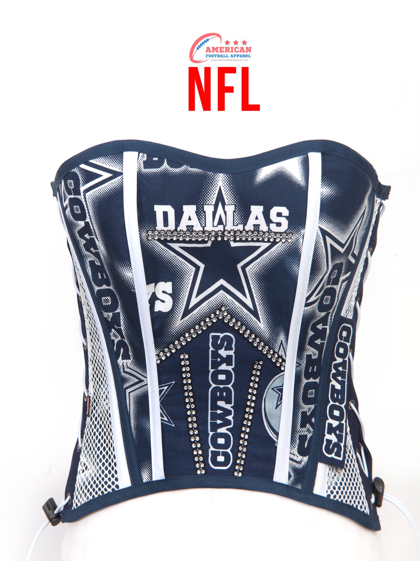 Dallas Cowboys NFL Corset Bustier - Limited Edition Team Apparel