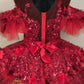 Red Princess Couture One-Of-A-Kind Gown